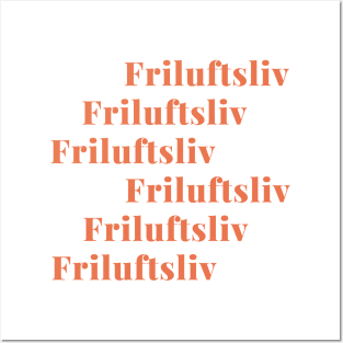 Friluftsliv Posters and Art